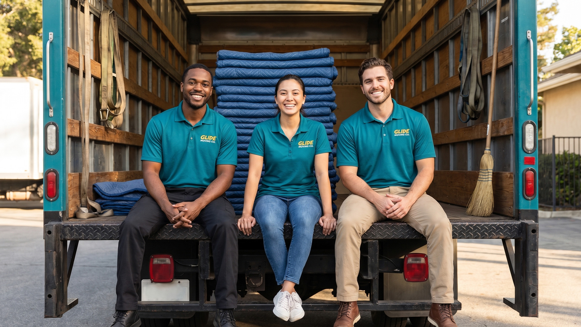 Glide Moving team ready for your Los Angeles move